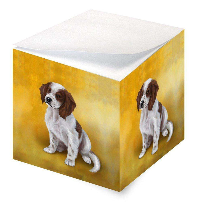 Irish Setter Dog Note Cube