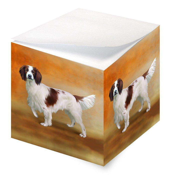 Irish Setter Dog Note Cube