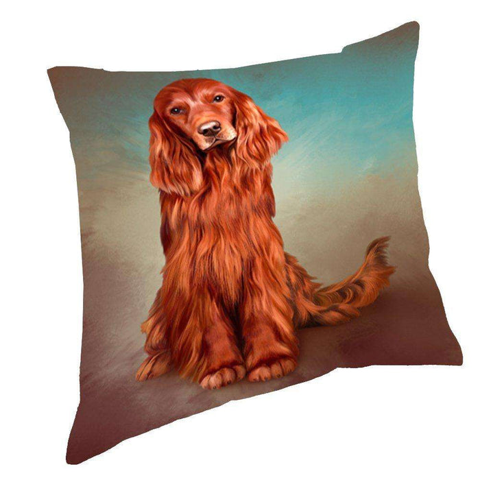 Irish Setter Dog Pillow PIL48004
