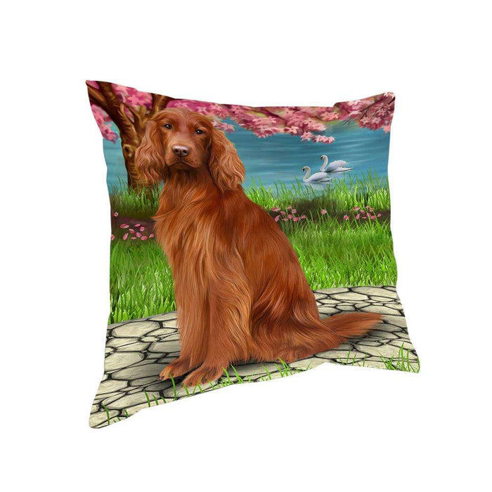 Irish Setter Dog Pillow PIL67628