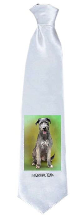 Irish Wolfhound Dog Neck Tie TIE48305