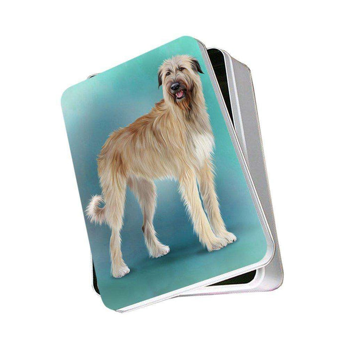 Irish Wolfhound Dog Photo Storage Tin PITN48503
