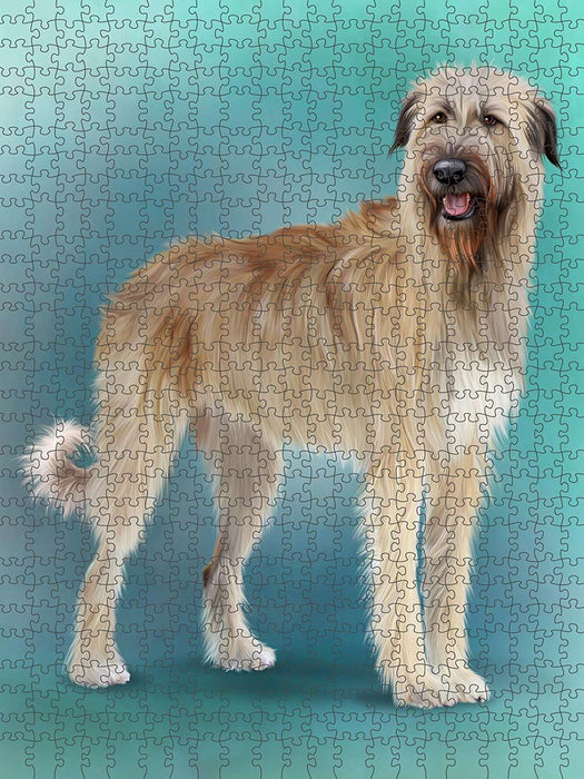 Irish Wolfhound Dog Puzzle with Photo Tin PUZL49362