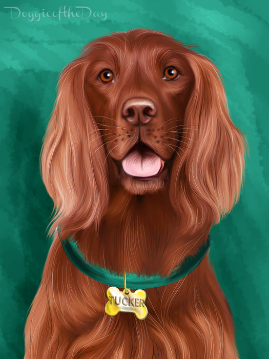 Digital Painting PERSONALIZED PET PORTRAIT! Custom Pet Dog or Cat Art