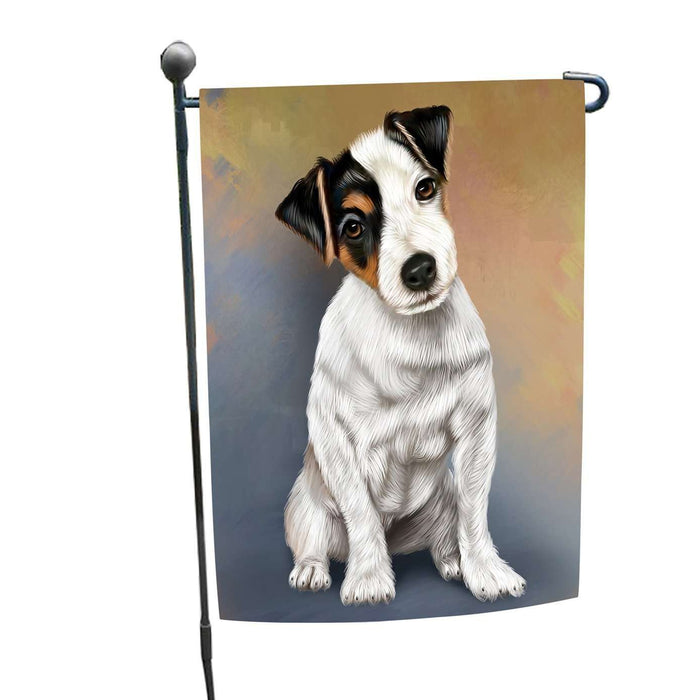 Jack Russel Dog Garden Flag