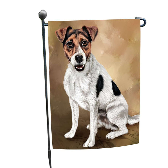 Jack Russel Dog Garden Flag