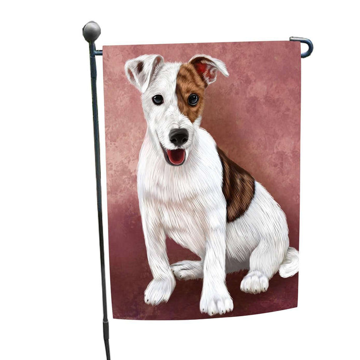Jack Russel Dog Garden Flag