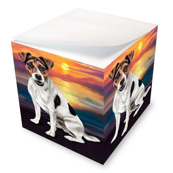Jack Russell Dog Note Cube