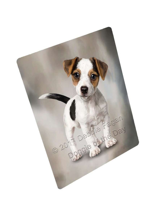 Jack Russell Dog Tempered Cutting Board CB033