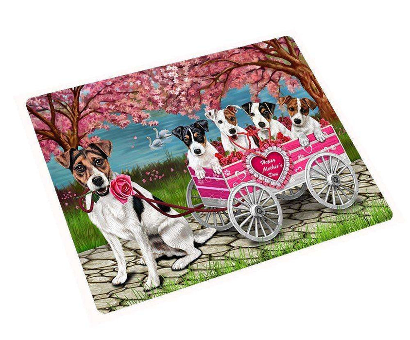 Jack Russell Mother's Day Cutting Board