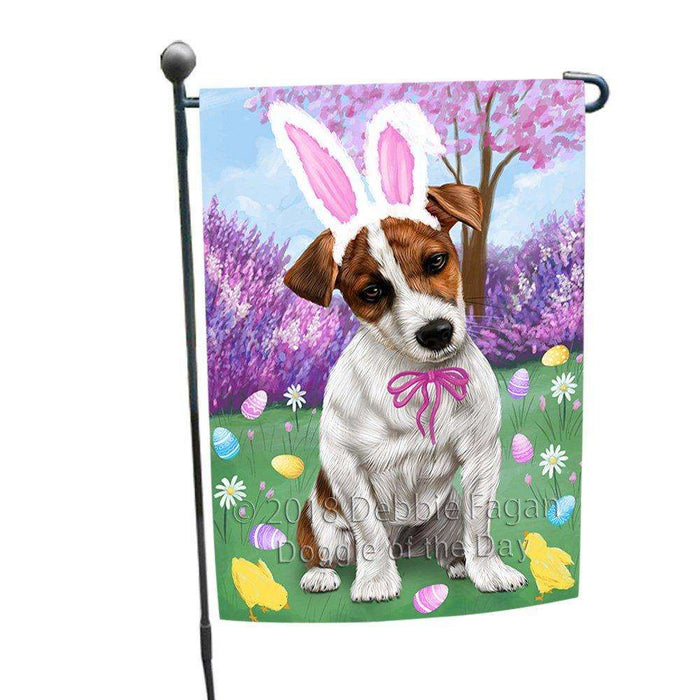 Jack Russell Terrier Dog Easter Holiday Garden Flag GFLG49075