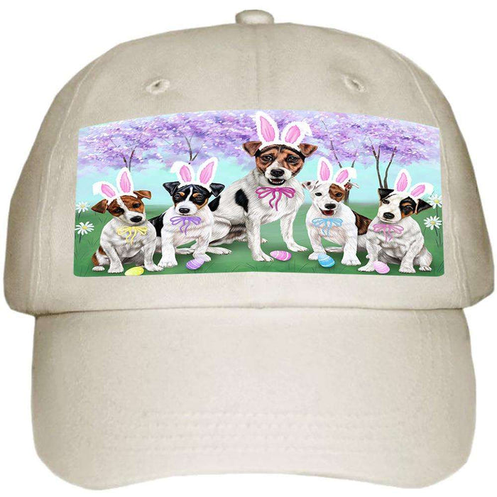 Jack Russell Terriers Dog Easter Holiday Ball Hat Cap HAT51228