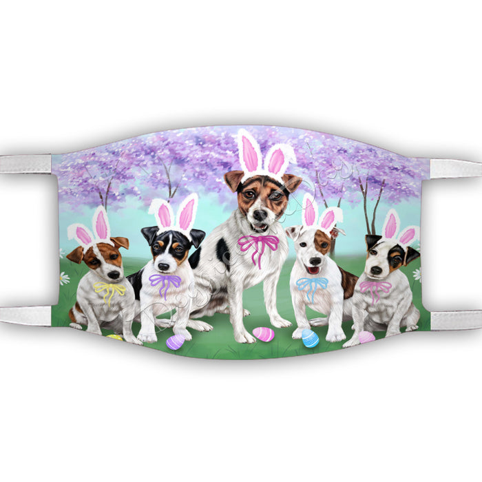Easter Holiday Jack Russell Dogs Face Mask FM49610