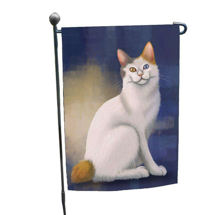 Japanese Bobtail Cat Garden Flag