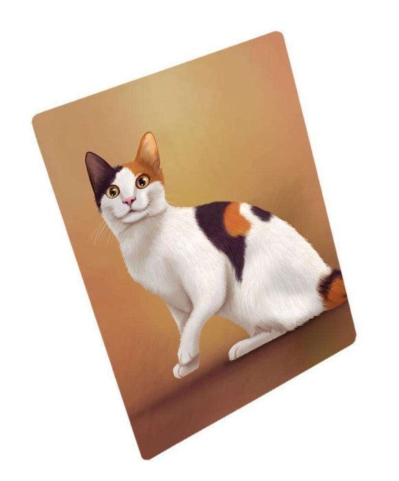Japanese Bobtail Cat Magnet Mini (3.5" x 2")