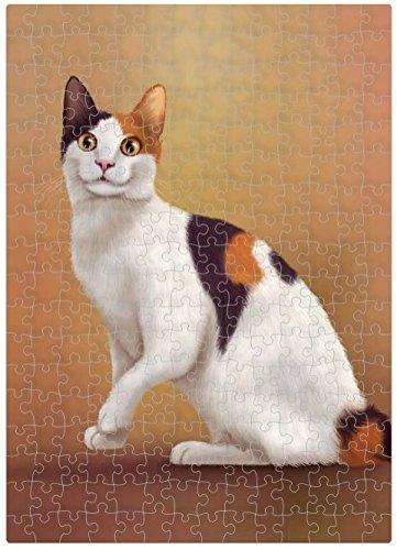 Japanese Bobtail Cat Puzzle with Photo Tin