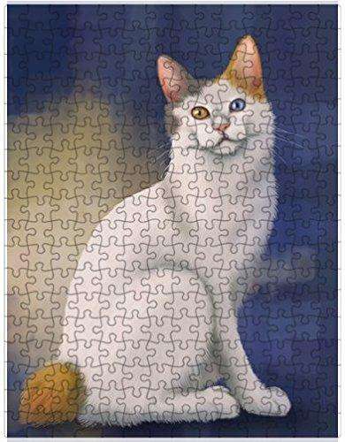 Japanese Bobtail Cat Puzzle with Photo Tin