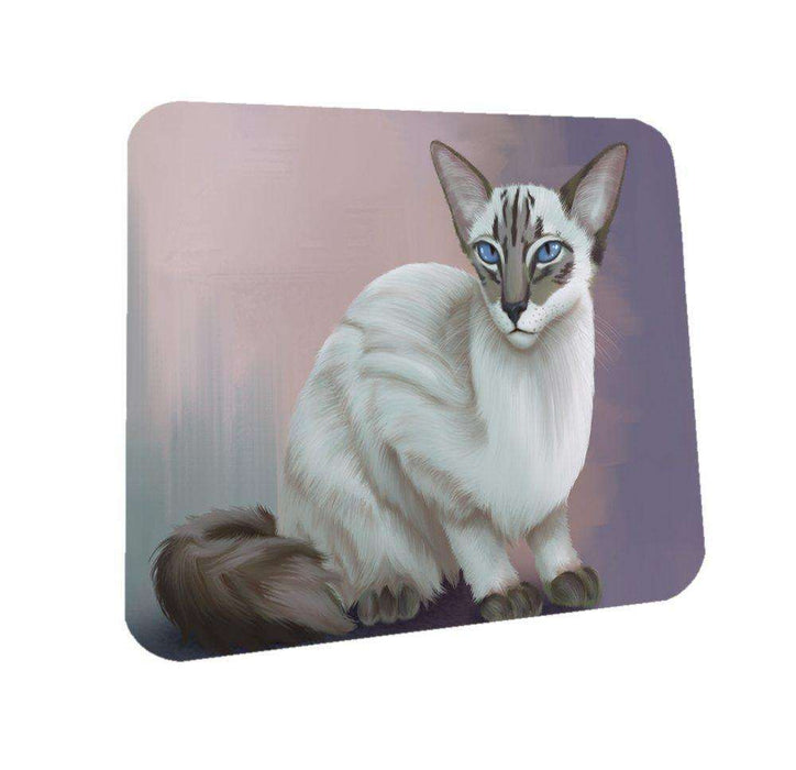 Javanese Cat Coasters Set of 4