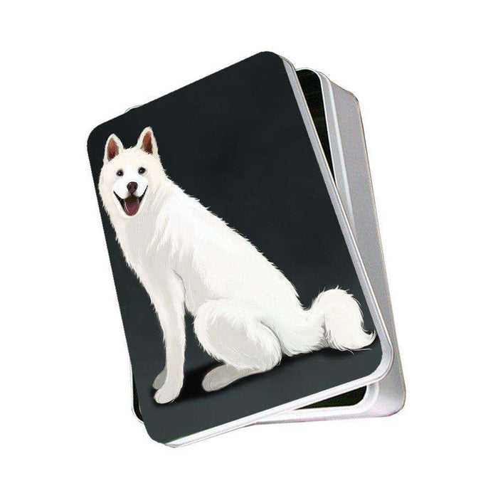 Jindo Dog Photo Storage Tin