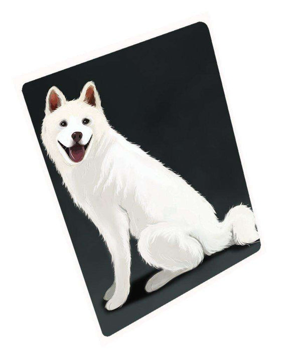 Jindo Dog Tempered Cutting Board