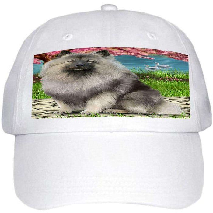 Keeshond Dog Ball Hat Cap HAT61989