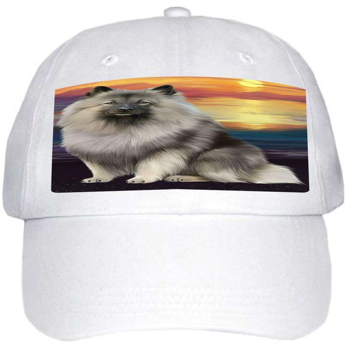Keeshond Dog Ball Hat Cap HAT62094