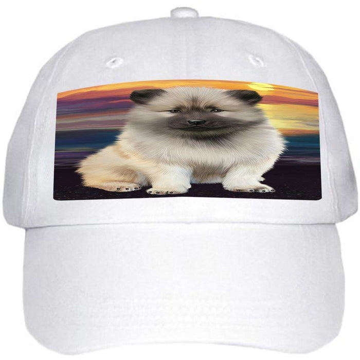 Keeshond Dog Ball Hat Cap HAT62097
