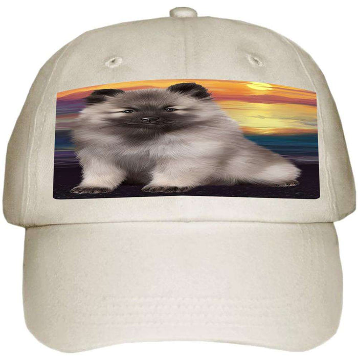 Keeshond Dog Ball Hat Cap HAT62103