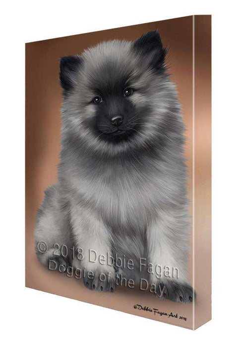 Keeshond Dog Canvas Print Wall Art Décor CVS92519