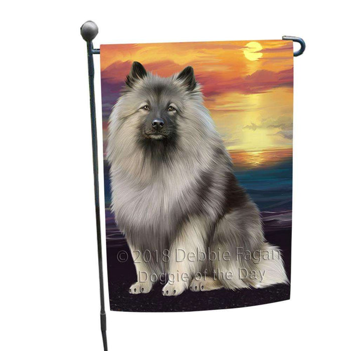 Keeshond Dog Garden Flag GFLG52849