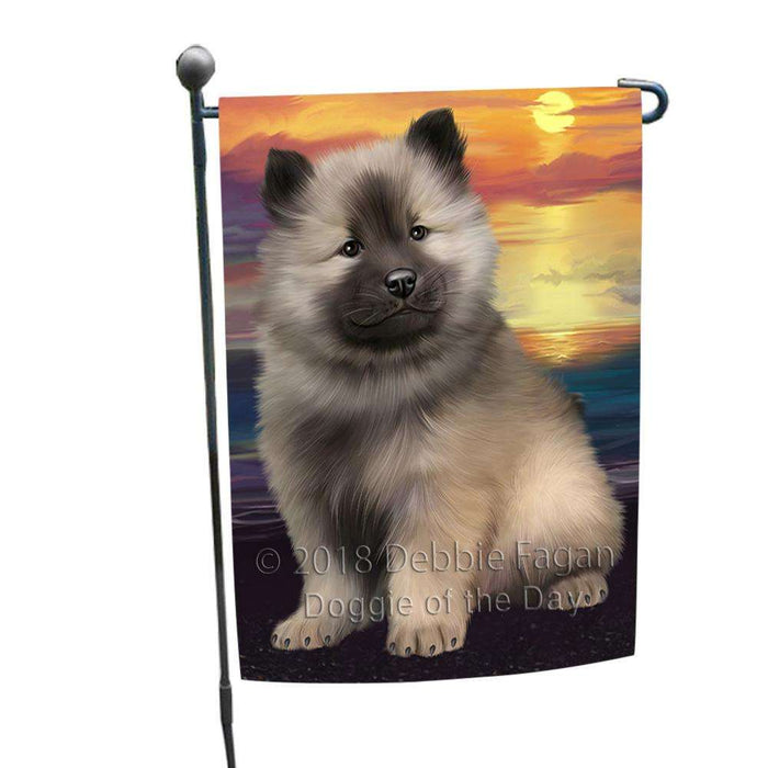 Keeshond Dog Garden Flag GFLG52851