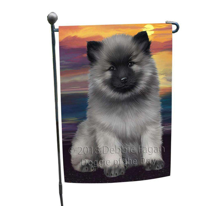 Keeshond Dog Garden Flag GFLG52853