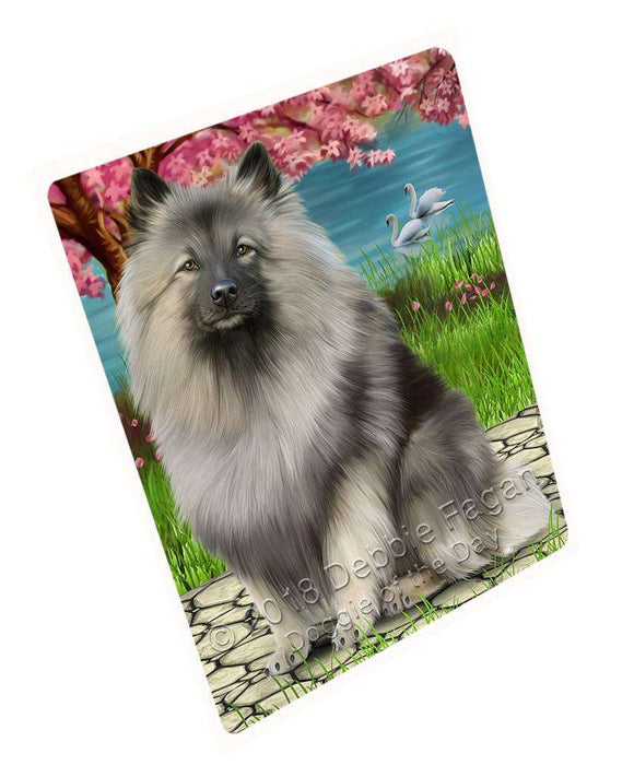 Keeshond Dog Magnet Mini (3.5" x 2") MAG62700