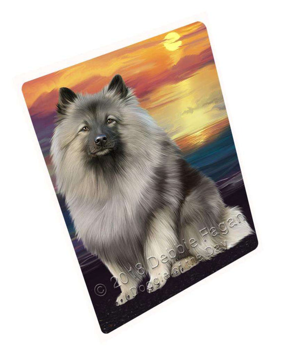 Keeshond Dog Magnet Mini (3.5" x 2") MAG62805