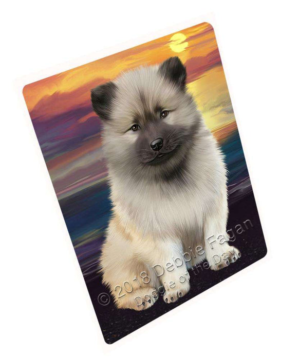 Keeshond Dog Magnet Mini (3.5" x 2") MAG62808