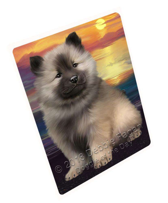 Keeshond Dog Magnet Mini (3.5" x 2") MAG62811