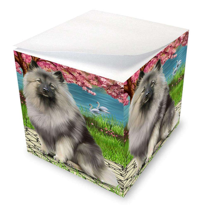 Keeshond Dog Note Cube NOC52752