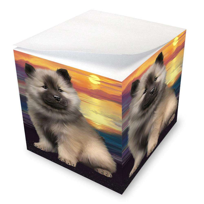 Keeshond Dog Note Cube NOC52789