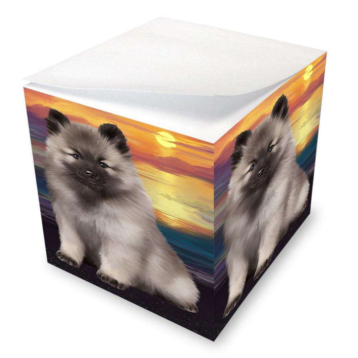 Keeshond Dog Note Cube NOC52790