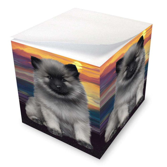 Keeshond Dog Note Cube NOC52791