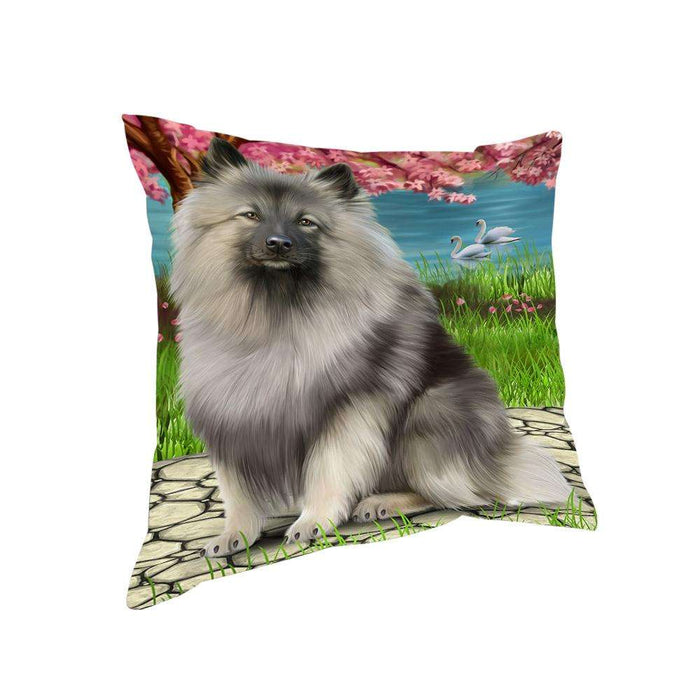 Keeshond Dog Pillow PIL67632