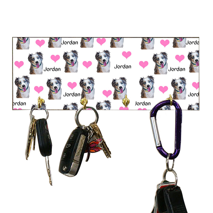 Add Your PERSONALIZED PET Painting Portrait on Key Rack