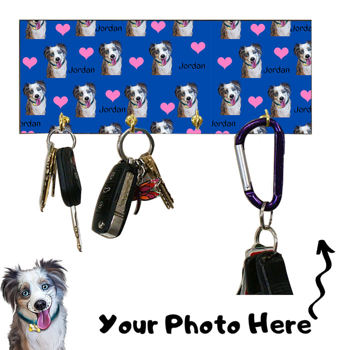 Add Your PERSONALIZED PET Painting Portrait on Key Rack