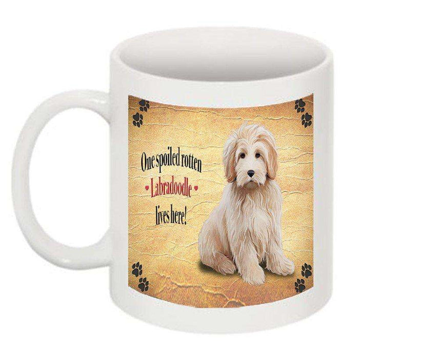 Labradoodle Spoiled Rotten Dog Mug