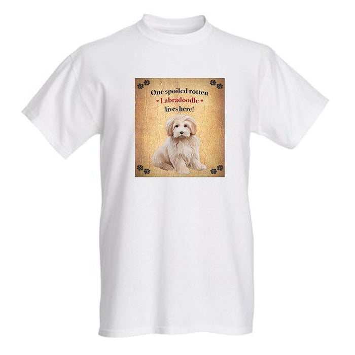 Labradoodle Spoiled Rotten Dog T-Shirt