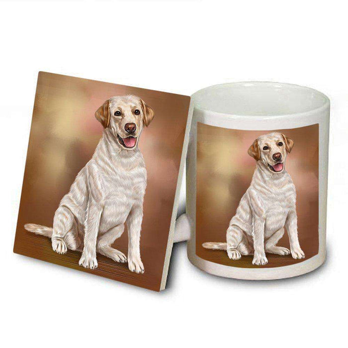 Labrador Adult Dog Mug and Coaster Set