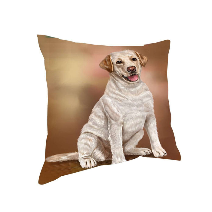 Labrador Adult Dog Throw Pillow