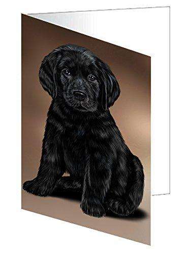Labrador Dog Handmade Artwork Assorted Pets Greeting Cards and Note Cards with Envelopes for All Occasions and Holiday Seasons