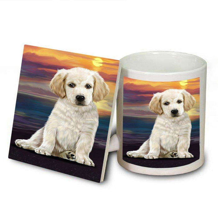 Labrador Dog Mug and Coaster Set