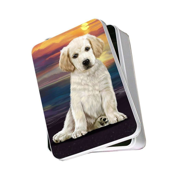 Labrador Dog Photo Storage Tin